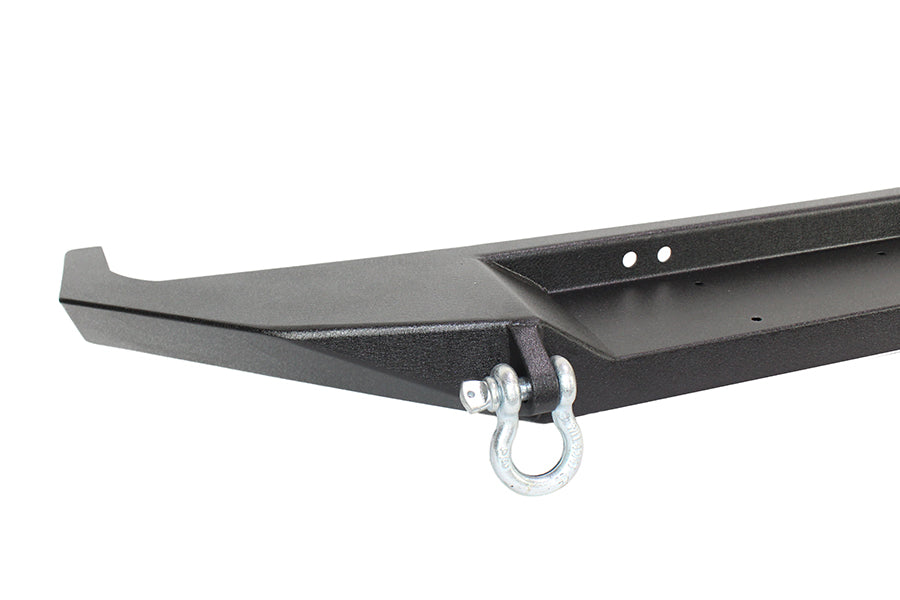 Cherokee XJ Front Winch Bumper W/O Grille Guard Bullhead Steel Black Textured Powdercoat Fishbone Offroad