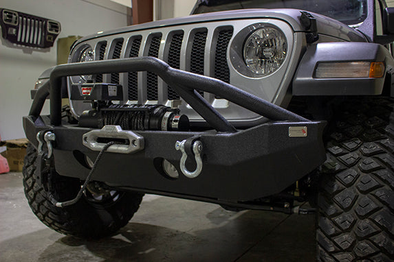 Jeep JL Mid-Width Winch Front Bumper 2018-Present Wrangler JL Fishbone Offroad