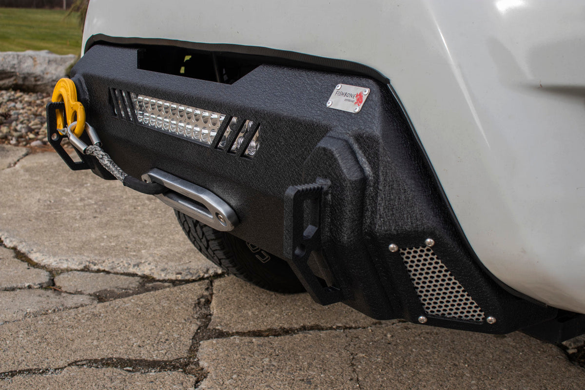 2012-2015 Tacoma Center Stubby Front Bumper Fishbone Offroad