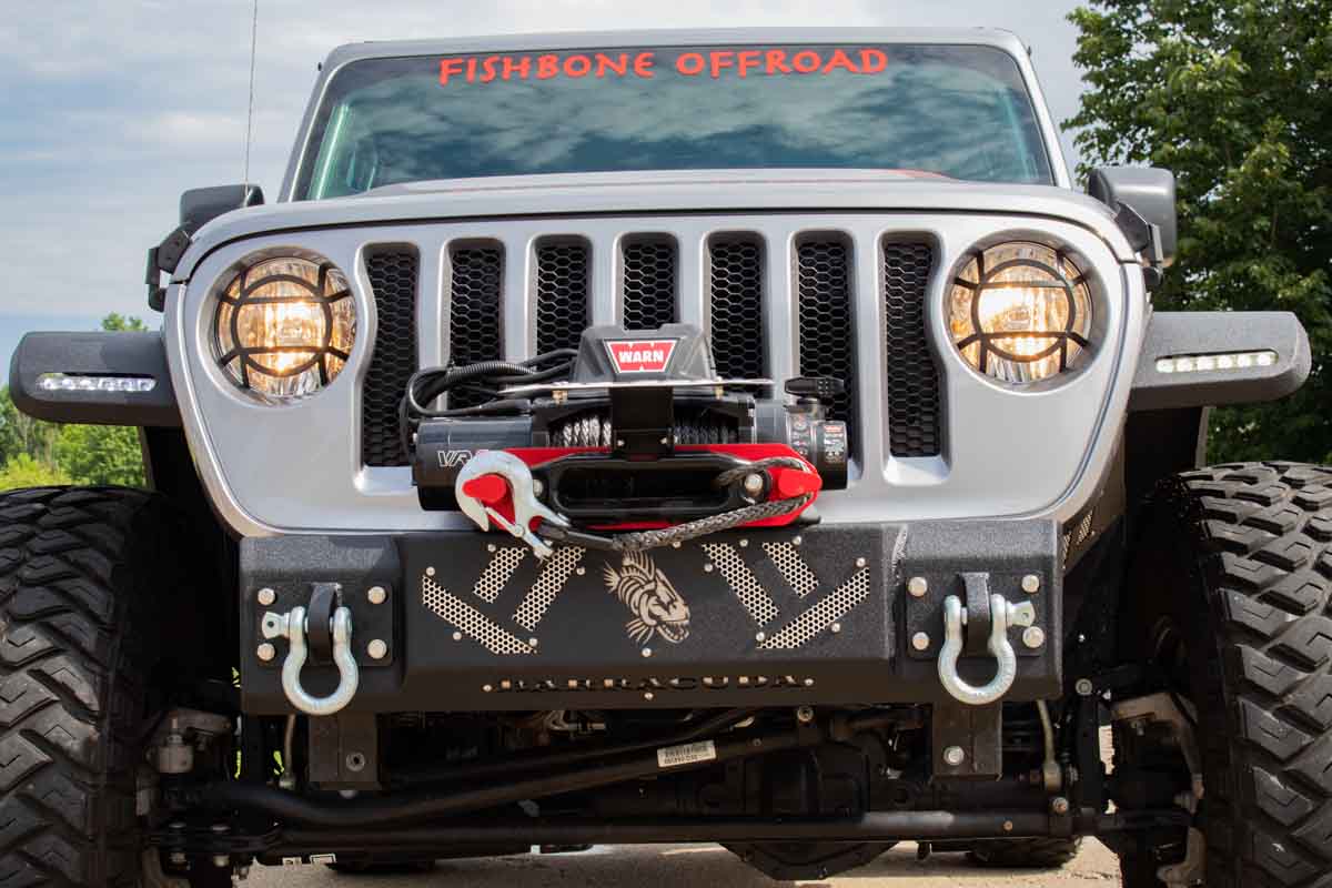 Barracuda D-Ring Mount Pair 07-18 Jeep Wrangler, 18-Present Jeep Wrangler, 18-Present Jeep Gladiator JT Fishbone Offroad