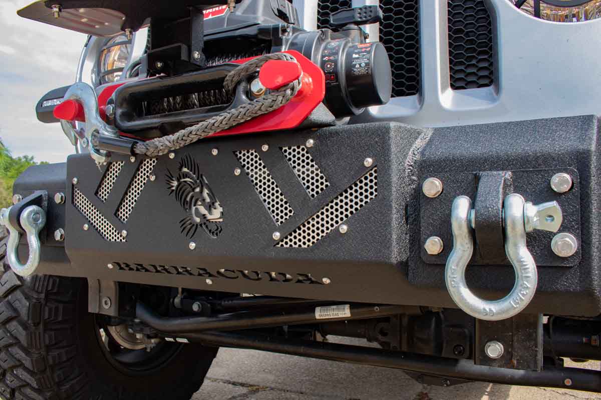 Barracuda D-Ring Mount Pair 07-18 Jeep Wrangler, 18-Present Jeep Wrangler, 18-Present Jeep Gladiator JT Fishbone Offroad