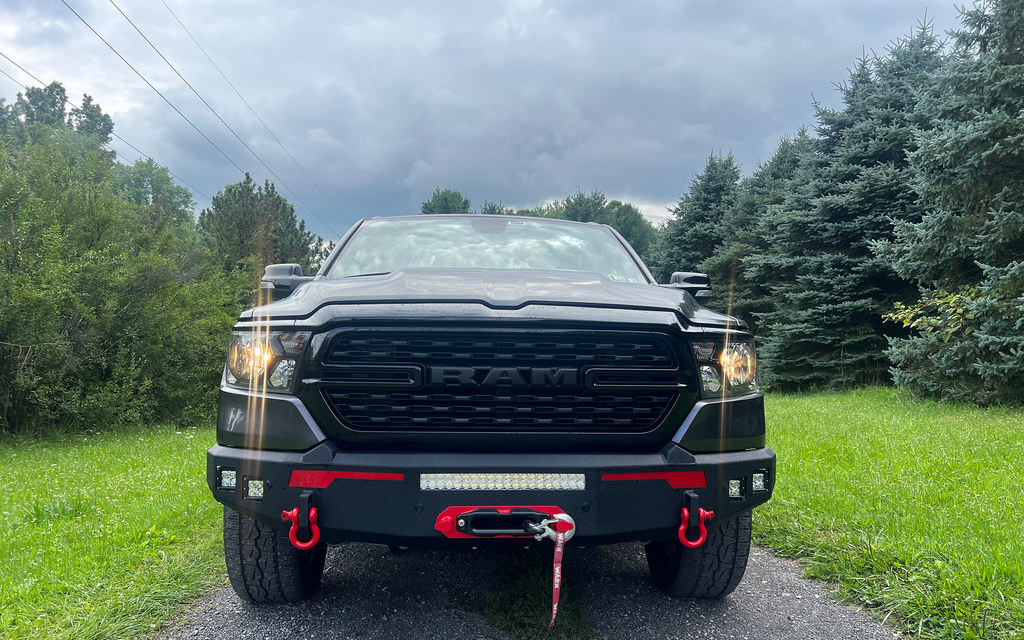 2019-2023 Ram 1500 Pike Winch Plate Fishbone Offroad