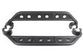 Jeep Wrangler Side Steps 07-17 Wrangler JK 4 Door Steel Black Textured Powdercoat Fishbone Offroad
