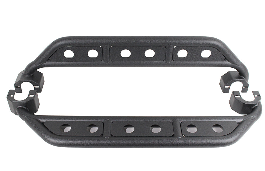 Jeep Wrangler Side Steps 07-17 Wrangler JK 2 Door Steel Black Textured Powdercoat Fishbone Offroad