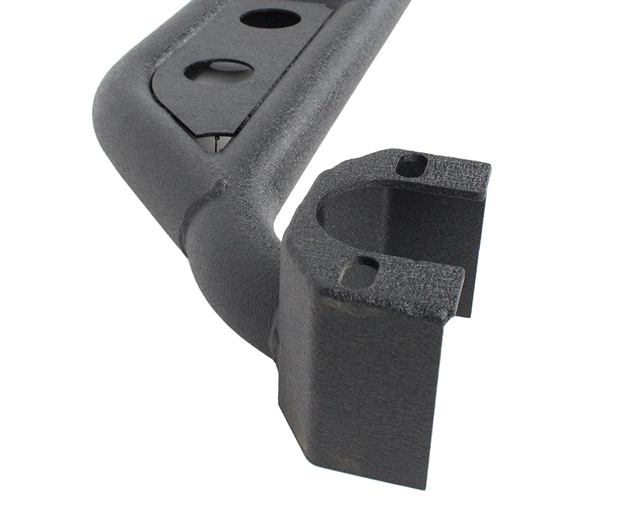 Jeep Wrangler Side Steps 07-17 Wrangler JK 2 Door Steel Black Textured Powdercoat Fishbone Offroad