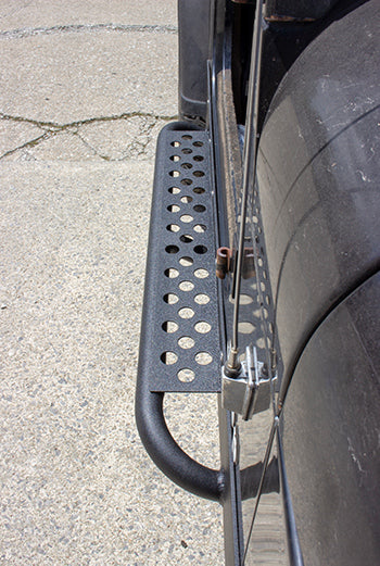 Fishbone Rock Slider with Tube Step
