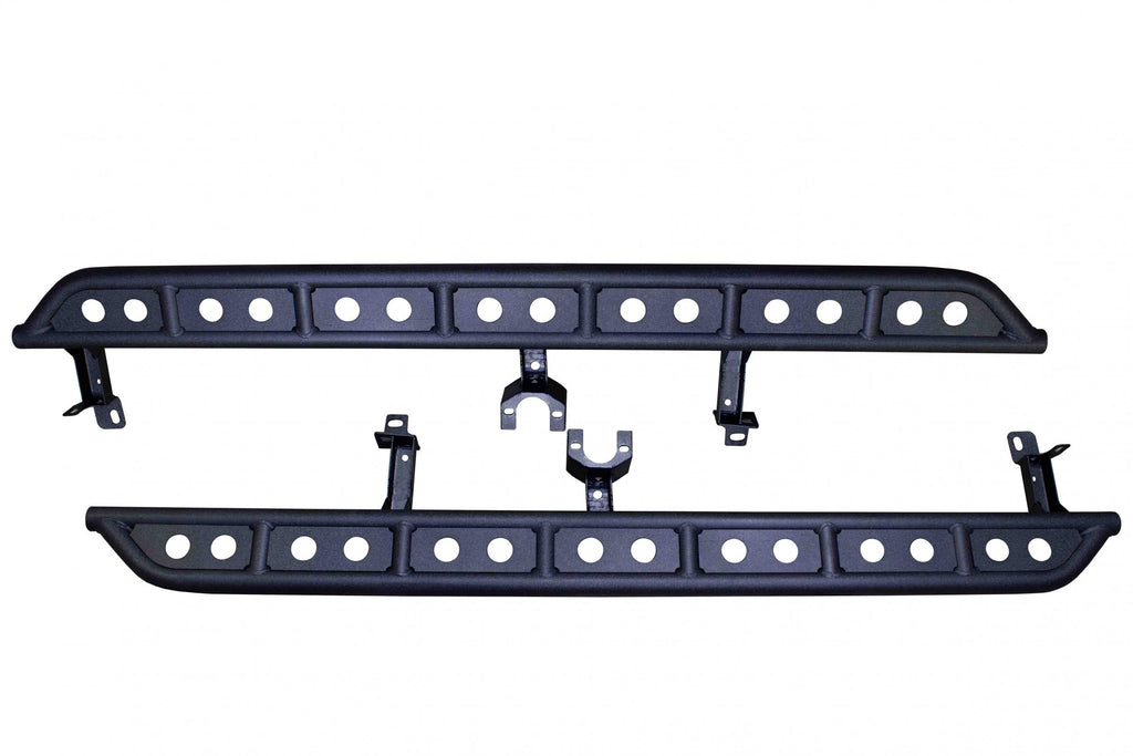 2020-Present Jeep Gladiator JT Step Sliders Fishbone Offroad