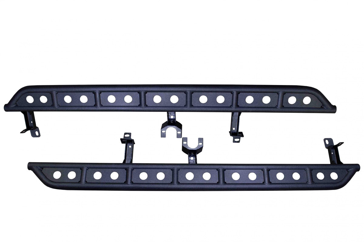 2020-Present Jeep Gladiator JT Step Sliders Fishbone Offroad