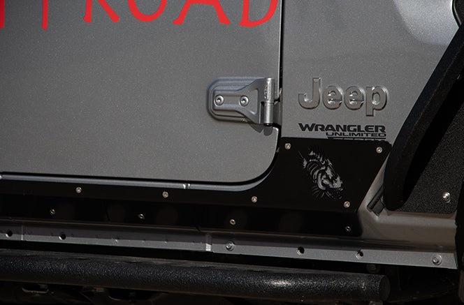 Wrangler Armor Panels for 18-Pres Wrangler JL 4DR Fishbone