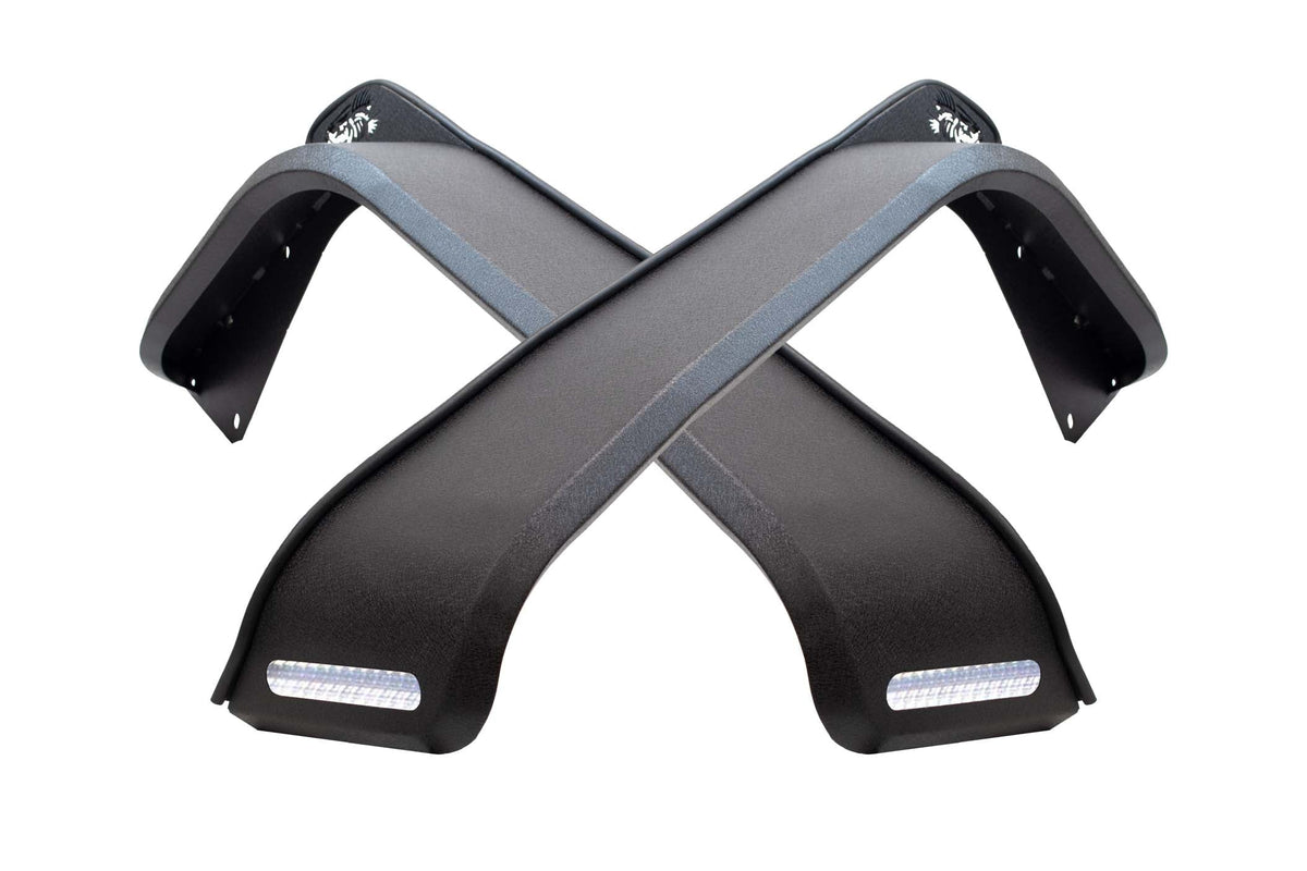 18-Current Jeep Wrangler JL, JLU and 20-Current Jeep Gladiator JT Front Steel Elite Fenders Fishbone Offroad