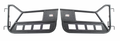 Jeep TJ Front Tube Doors 97-06 Wrangler TJ Black Textured Powdercoat Steel Fishbone Offroad
