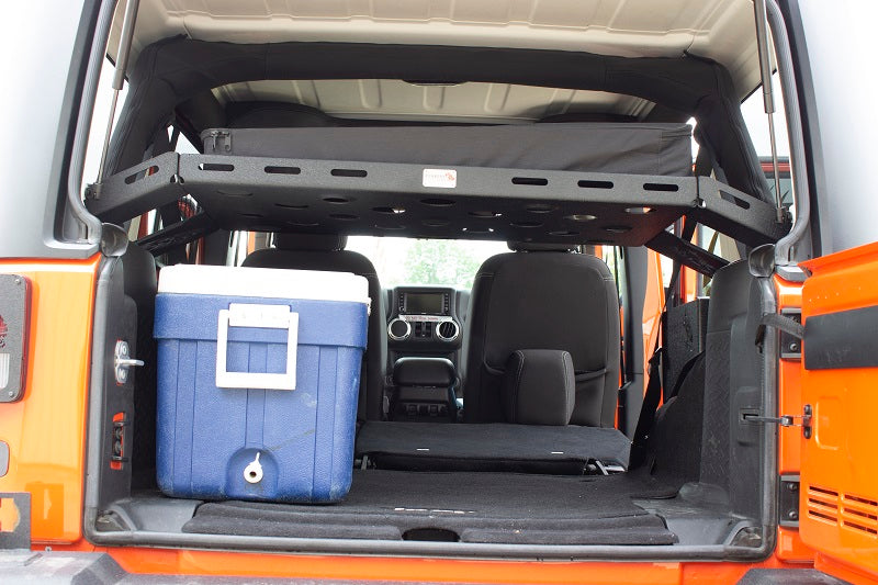 Jeep JK Interior Storage Rack 07-18 Wrangler JK 4 Door Fisbone Offroad