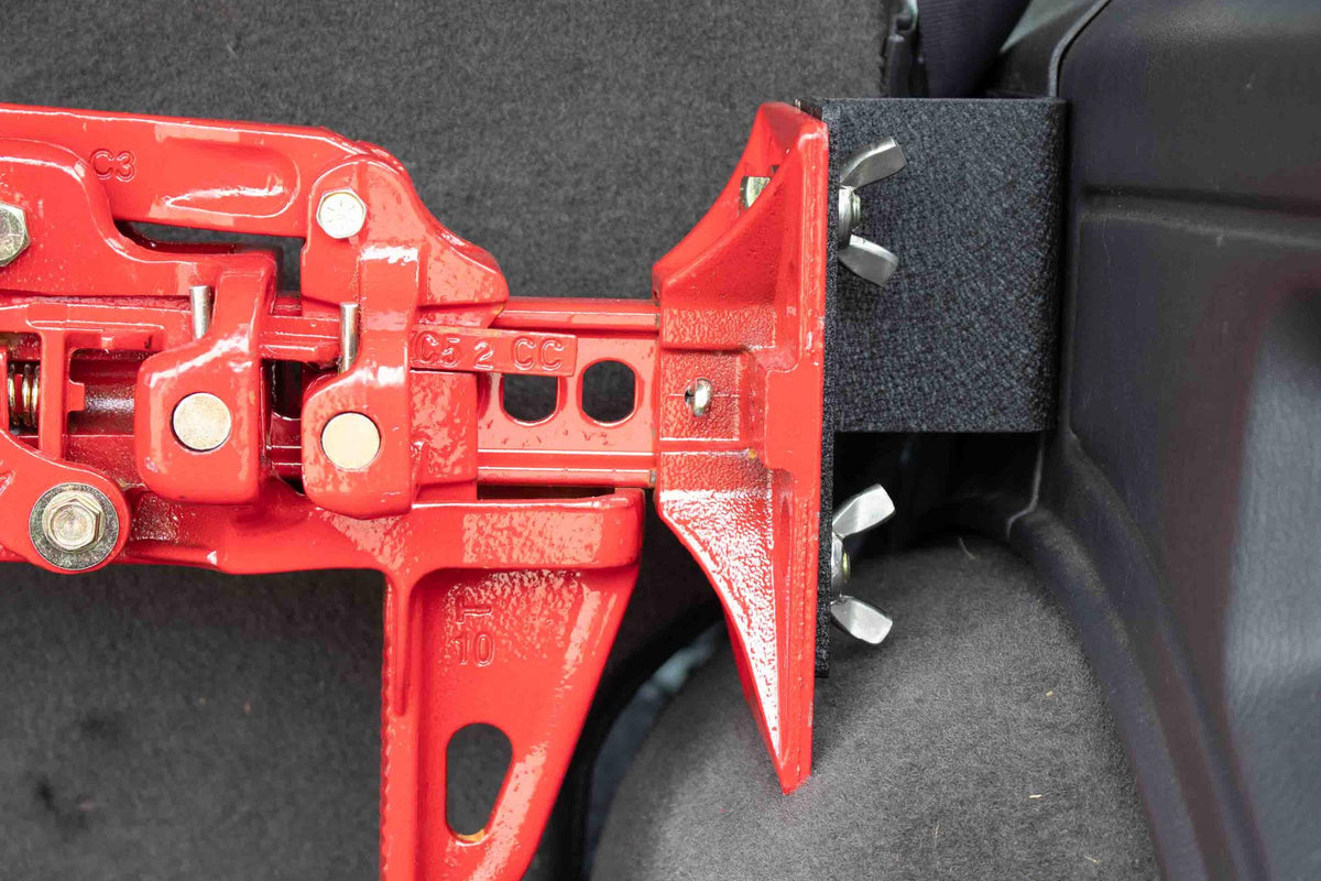 1984-2001 Jeep Cherokee XJ Rear Seat Hi-Lift Jack Mount Fishbone Offroad