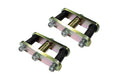 Front or Rear Greaseable Shackles For 46-75 Jeep CJ-5 Fishbone Offroad