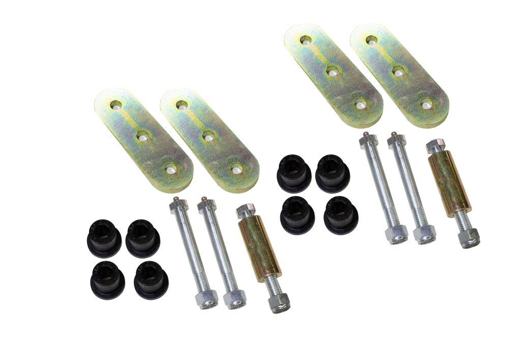 Front Greasable Shackles 76-86 Jeep CJ-7 Fishbone Offroad