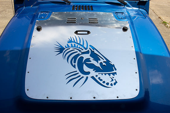 Jeep TJ Hood Louver 03-06 Wrangler TJ Fishbone Offroad