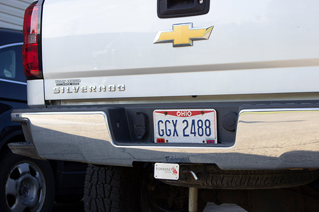 Hitch Cover For 2 Inch Hitch Black Powdercoated Steel Fishbone Offroad
