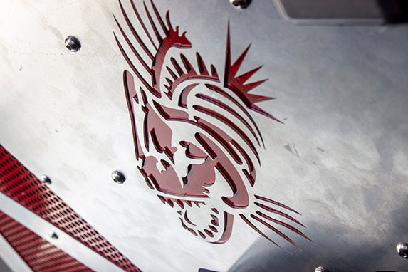 Jeep JL Inner Fenders For 18-Current Wrangler JL,  2020-Current JT Gladiator Front Pair Aluminum Raw Fishbone Offroad