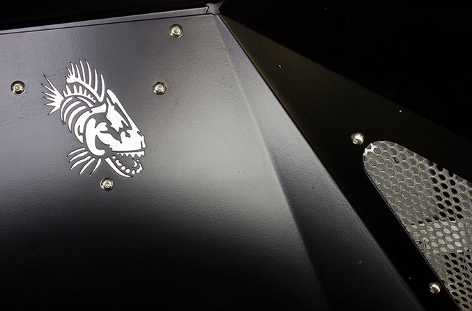 Jeep JL Inner Fenders For 18-Current Wrangler JL Front/Rear Set of 4 Aluminum Black Powdercoat Fishbone Offroad