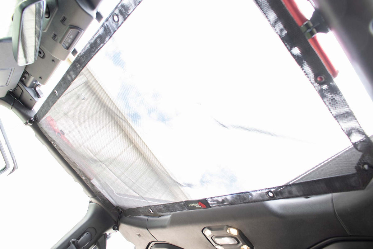 2018-Present Jeep Wrangler JLU Rear Sun Shade Fishbone Offroad