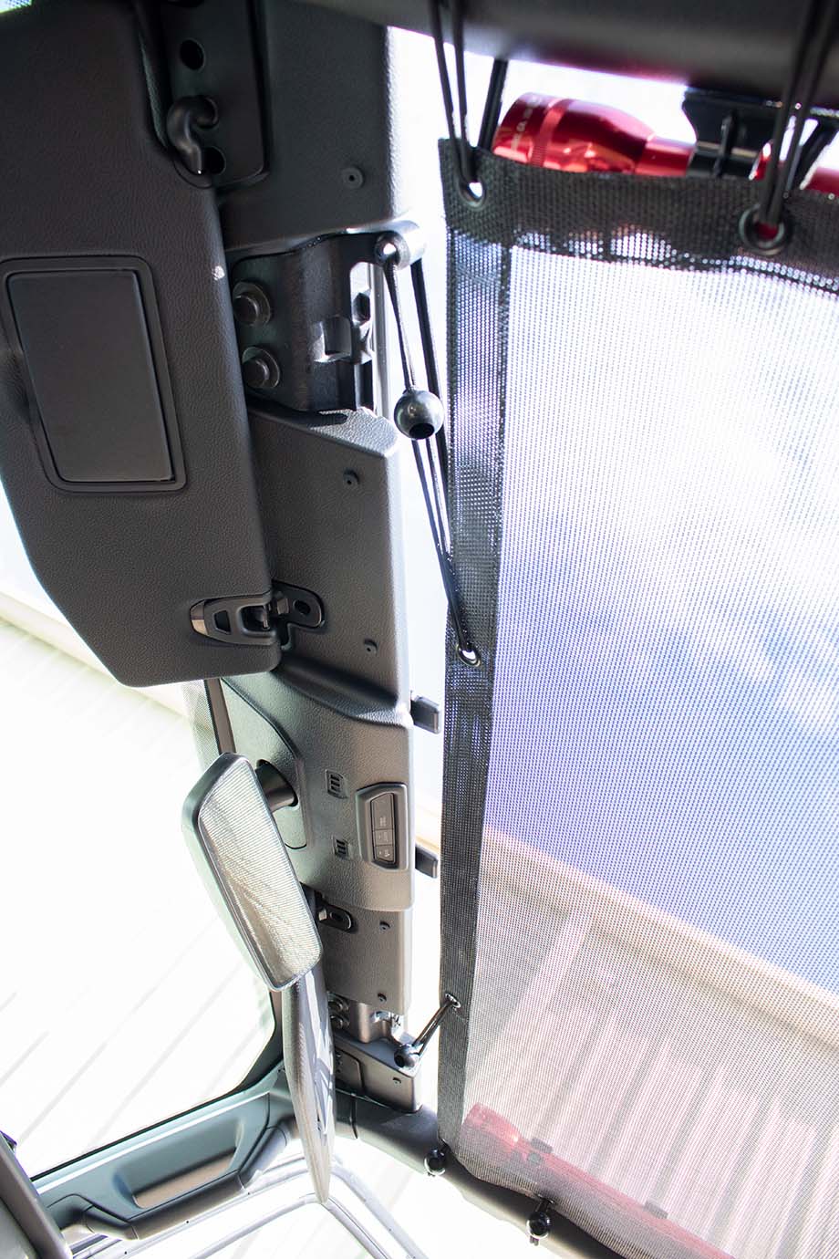 2018-Present Jeep Wrangler JLU Rear Sun Shade Fishbone Offroad