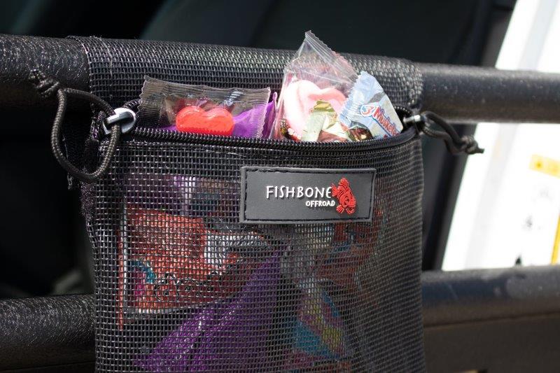 Tube Door Storage Bag For 18-Up Jeep Wrangler JL 2 Door Fishbone