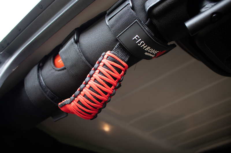 Paracord Grab Handles w/Three Straps Fishbone Offroad