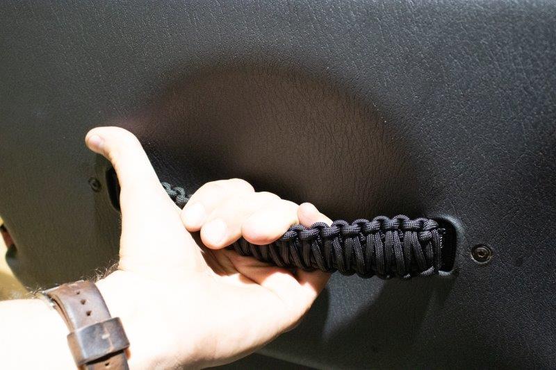 Wrangler Paracord Door Handles for 97-06 Jeep Wrangler Fishbone