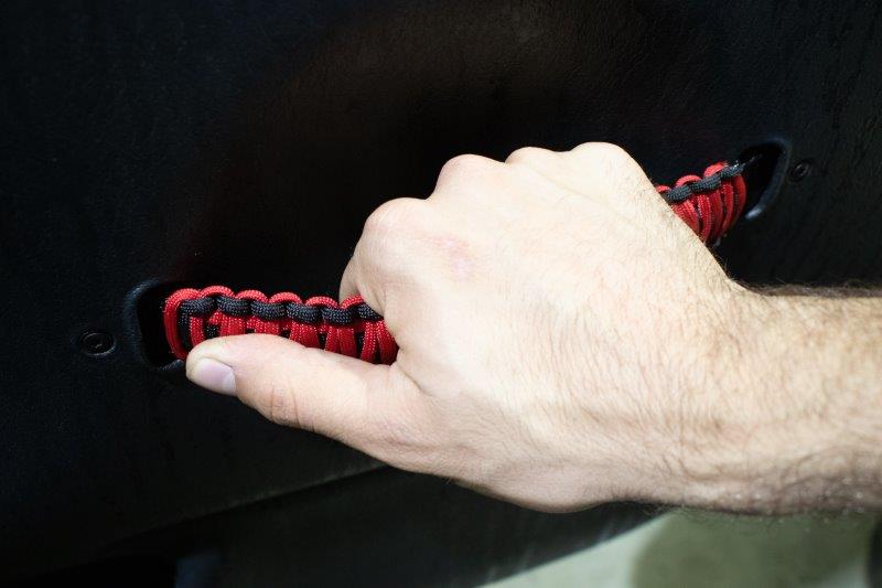 Wrangler Paracord Door Handles for 97-06 Jeep Wrangler Fishbone