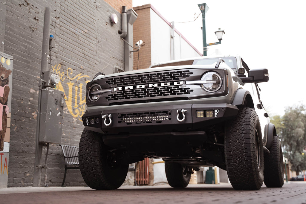 2021 2025 Ford Bronco OE Plus Series Front Bumper DV8 Offroad
