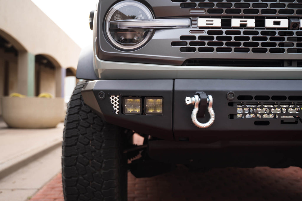 2021 2025 Ford Bronco OE Plus Series Front Bumper DV8 Offroad