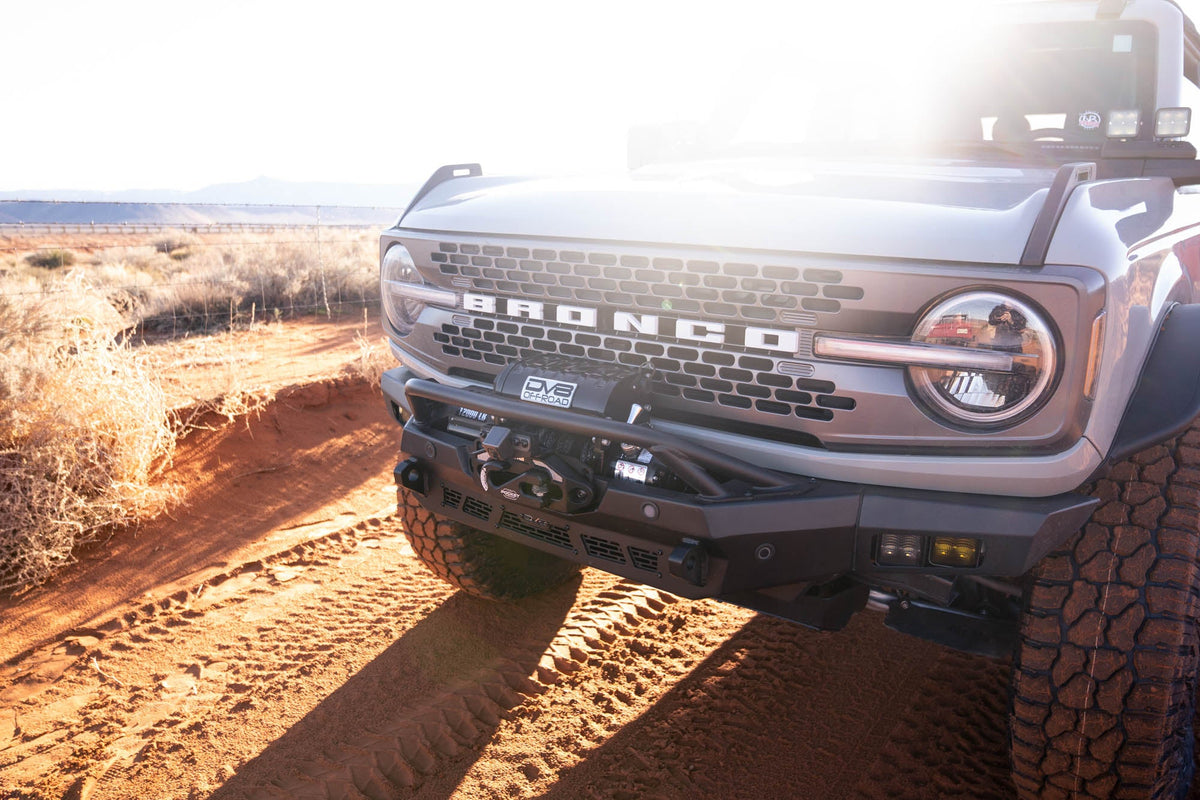 2021 2025 Ford Bronco Spec Series Front Bumper DV8 Offroad