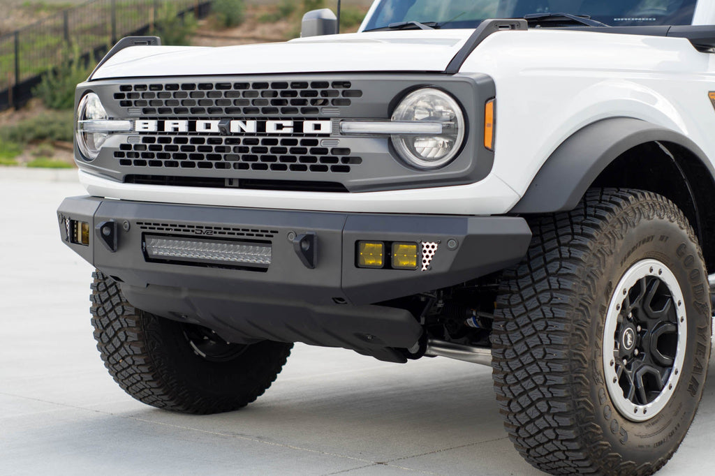 2021 2025 Ford Bronco Oe Plus Series Front Bumper V2 DV8 Offroad