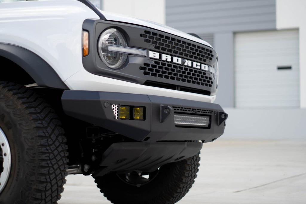 2021 2025 Ford Bronco Oe Plus Series Front Bumper V2 DV8 Offroad
