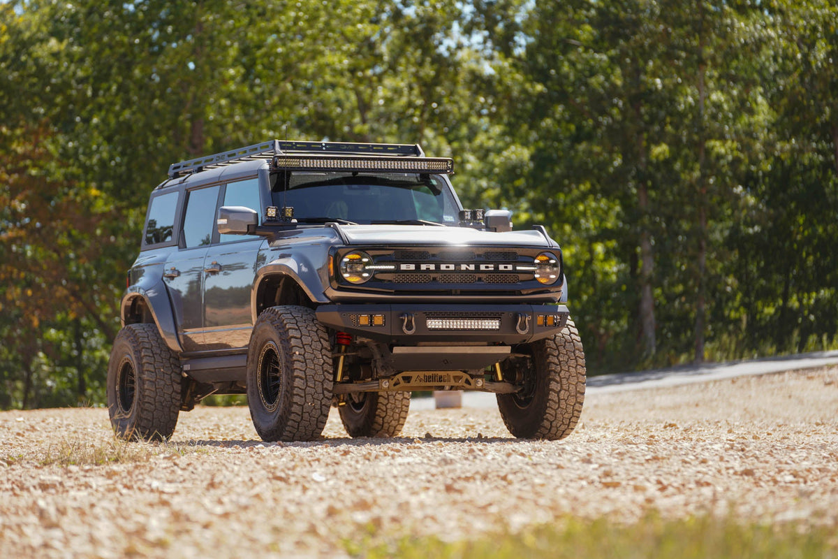 2021 2025 Ford Bronco Oe Plus Series Front Bumper V2 DV8 Offroad