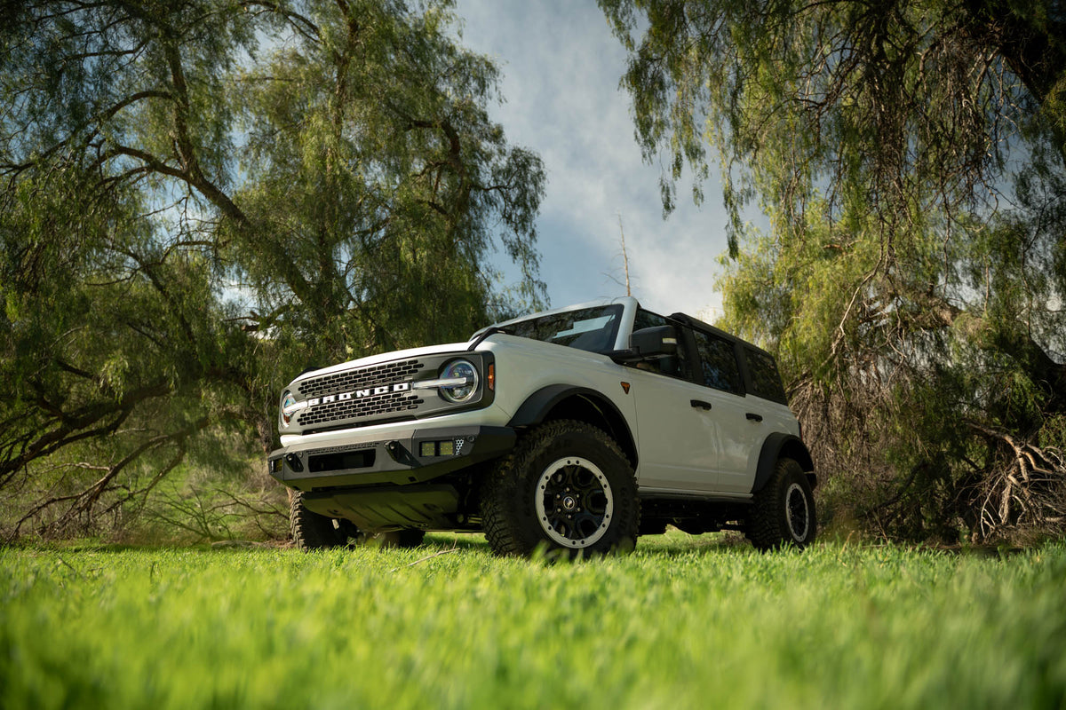 2021 2025 Ford Bronco Oe Plus Series Front Bumper V2 DV8 Offroad