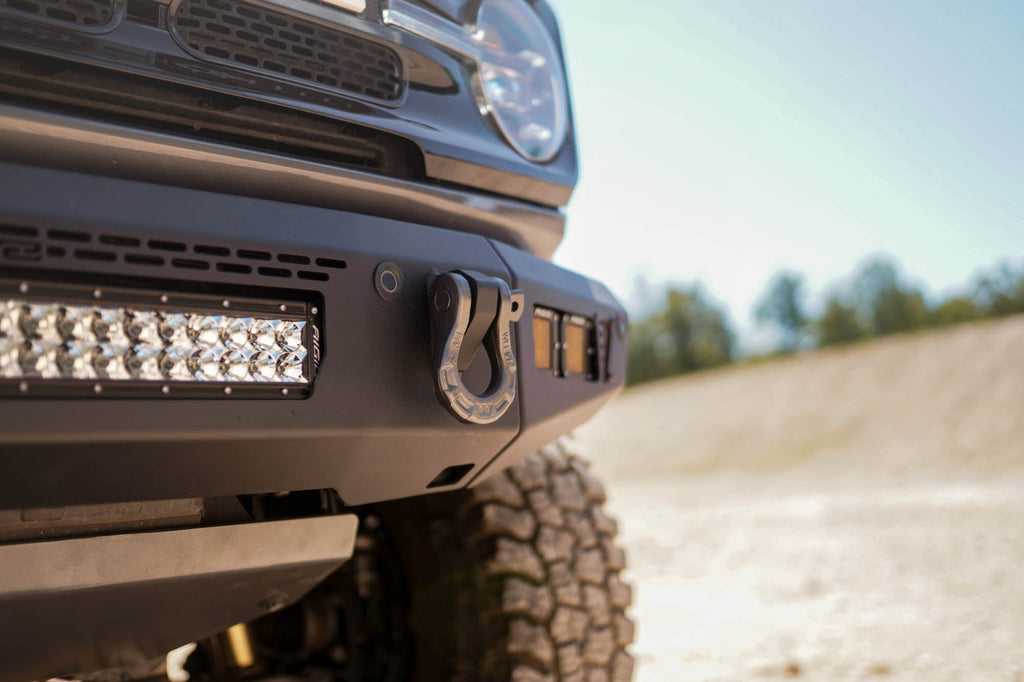 2021 2025 Ford Bronco Oe Plus Series Front Bumper V2 DV8 Offroad