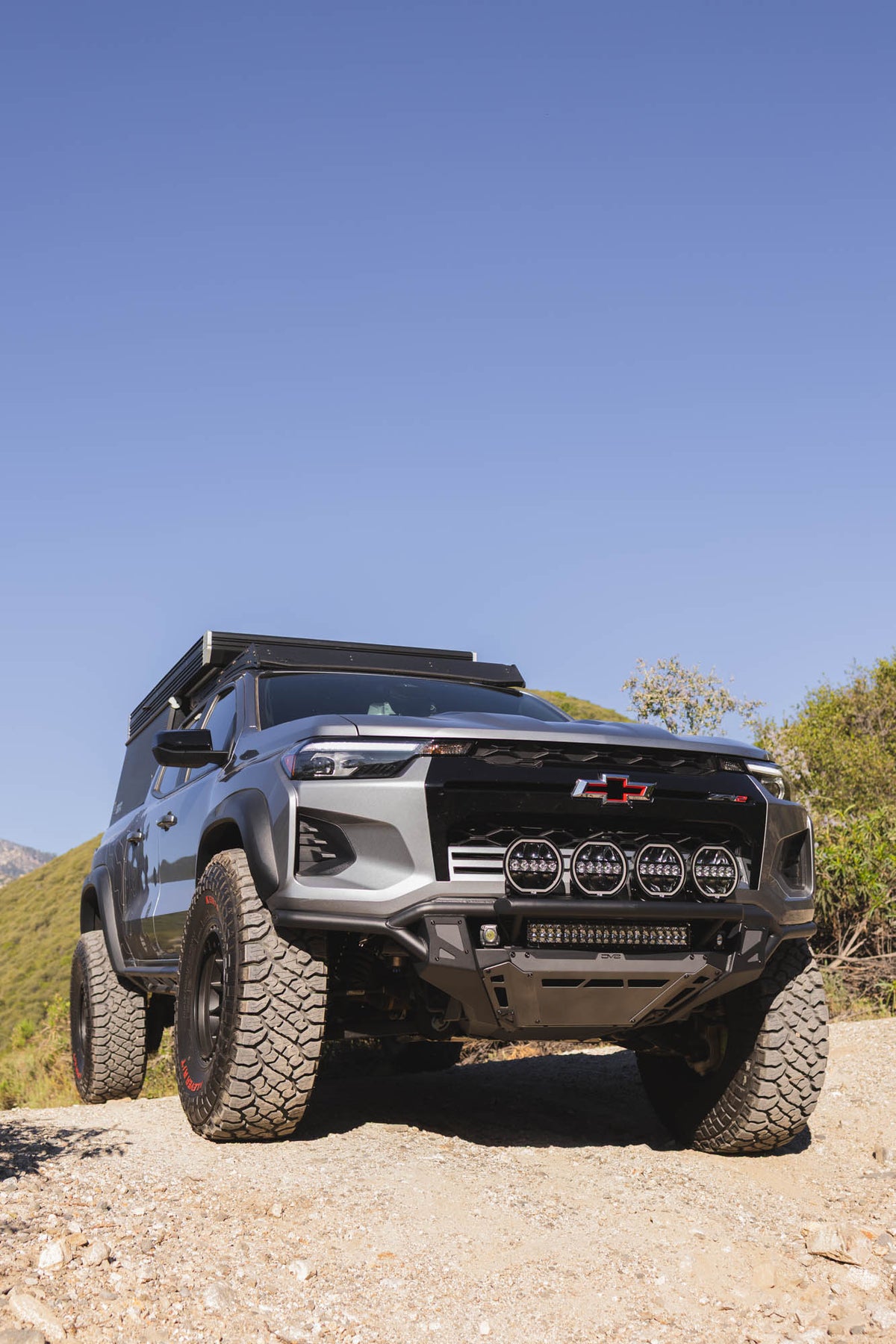 2023 2026 Chevy Colorado ZR2 Tube Front Bumper DV8 Offroad