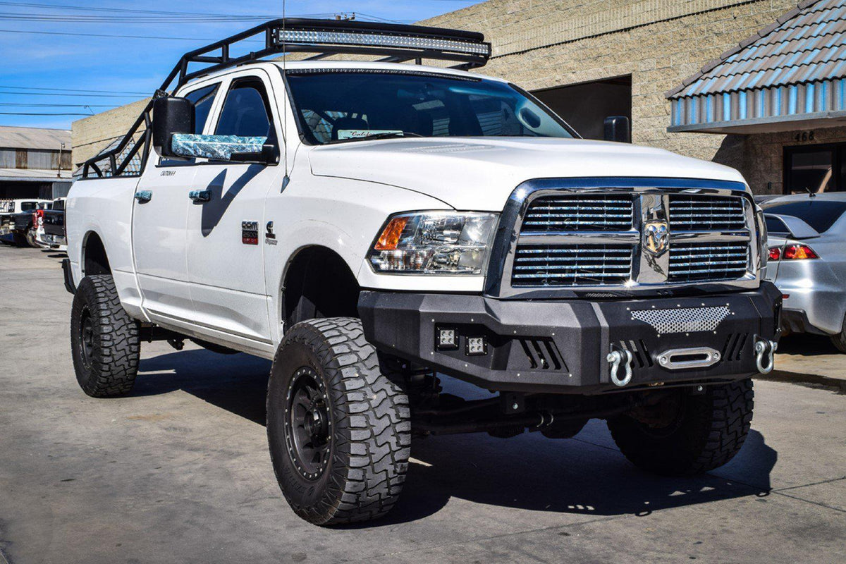 2010 2018 RAM 2500 3500 Steel Front Bumper DV8 Offroad