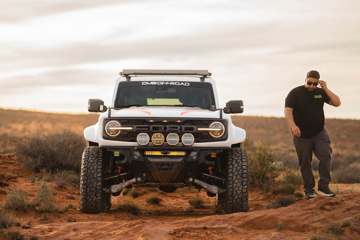 2022+ Ford Bronco Raptor Tube Front Bumper DV8 Offroad