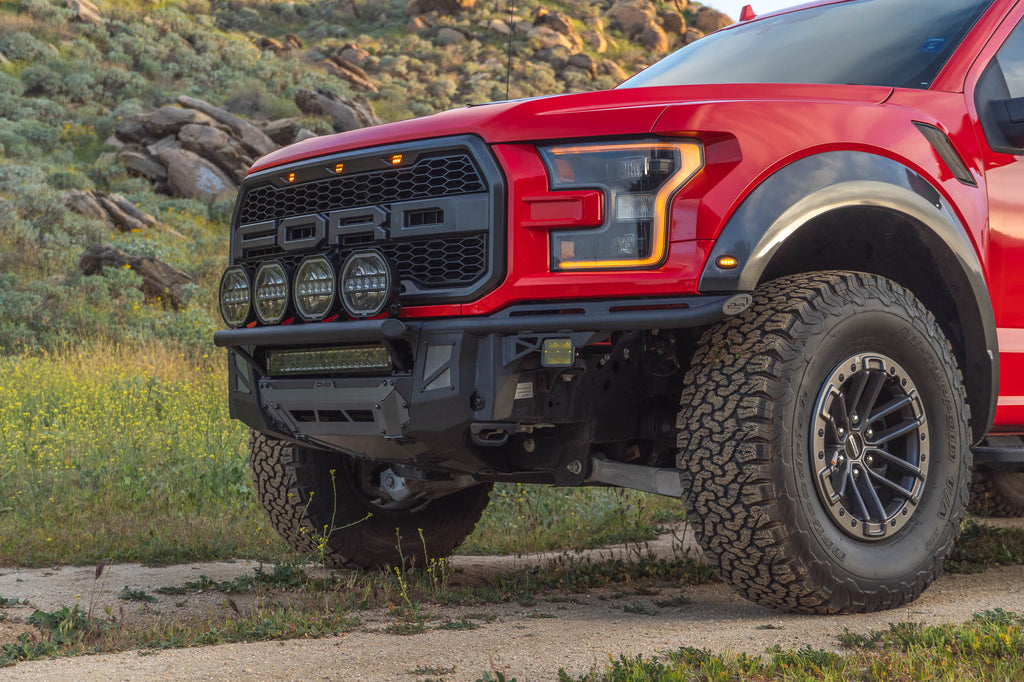 2017 2020 Ford F 150 Raptor Tube Front Bumper DV8 Offroad