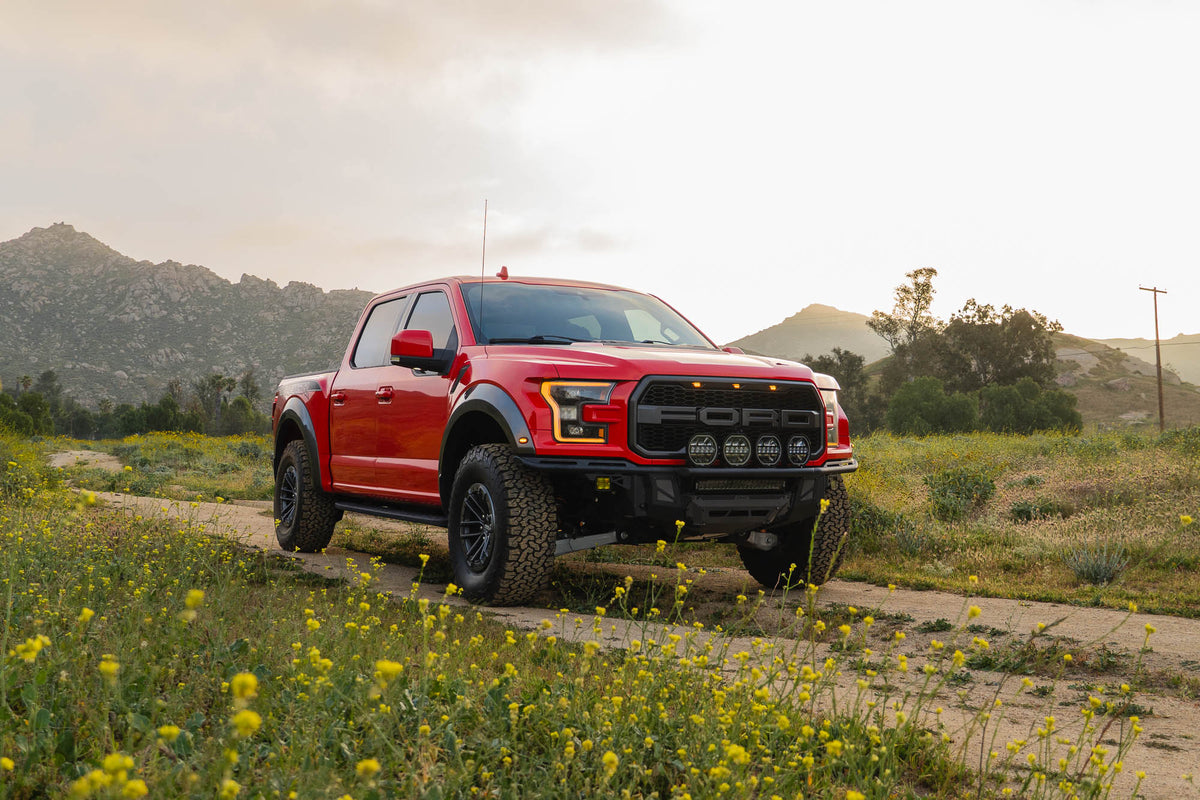2017 2020 Ford F 150 Raptor Tube Front Bumper DV8 Offroad