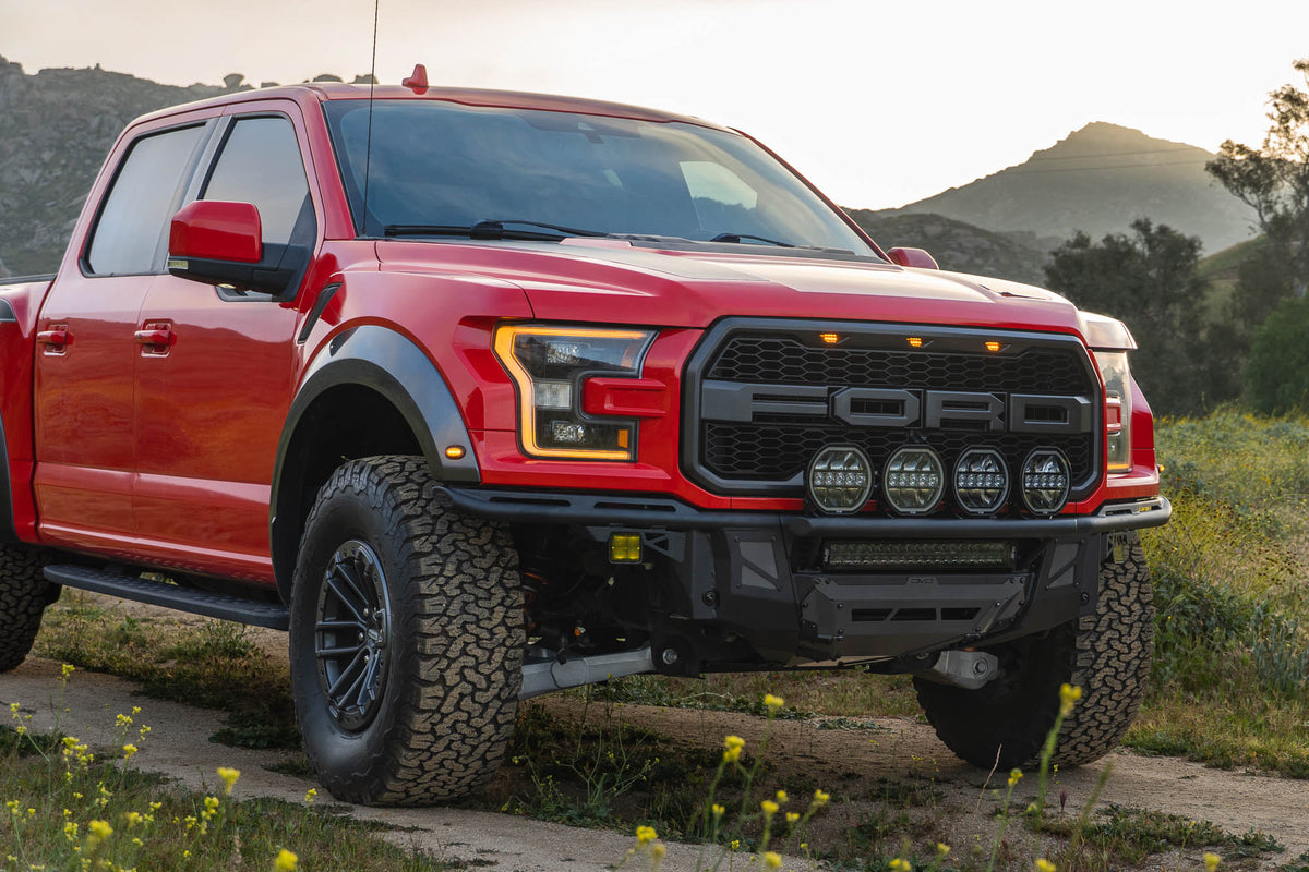 2017 2020 Ford F 150 Raptor Tube Front Bumper DV8 Offroad