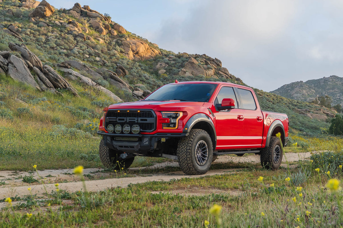2017 2020 Ford F 150 Raptor Tube Front Bumper DV8 Offroad