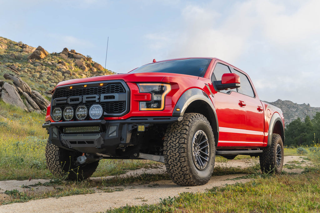 2017 2020 Ford F 150 Raptor Tube Front Bumper DV8 Offroad