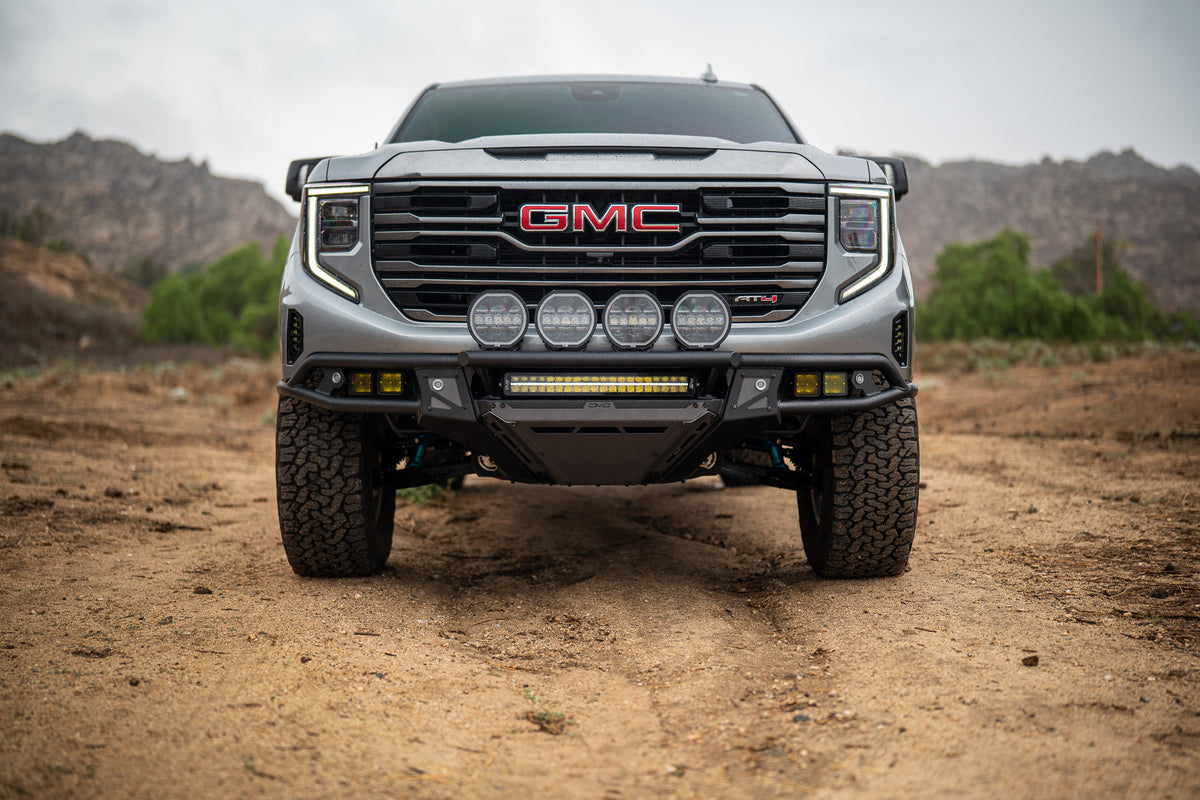 2022 2025 GMC Sierra 1500 Tube Front Bumper DV8 Offroad