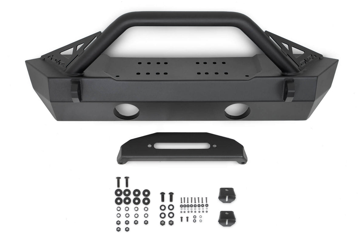 2007 2025 Jeep Gladiator JT Wrangler JK JKU JL JLU Fs 15 Series Front Bumper DV8 Offroad