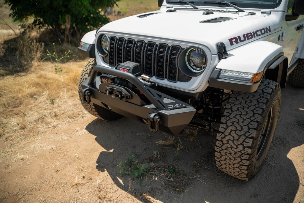 2007 2025 Jeep Gladiator JT Wrangler JK JKU JL JLU Fs 15 Series Front Bumper DV8 Offroad