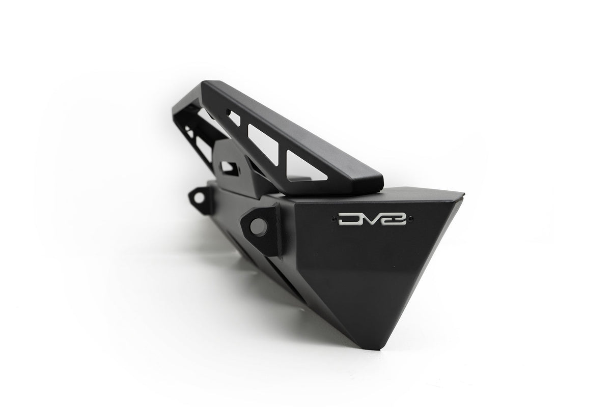 2007 2025 Jeep GladiatorJT Wrangler JK JKU JL JLU Stubby Front Bumper With Plated Bull Bar DV8 Offroad