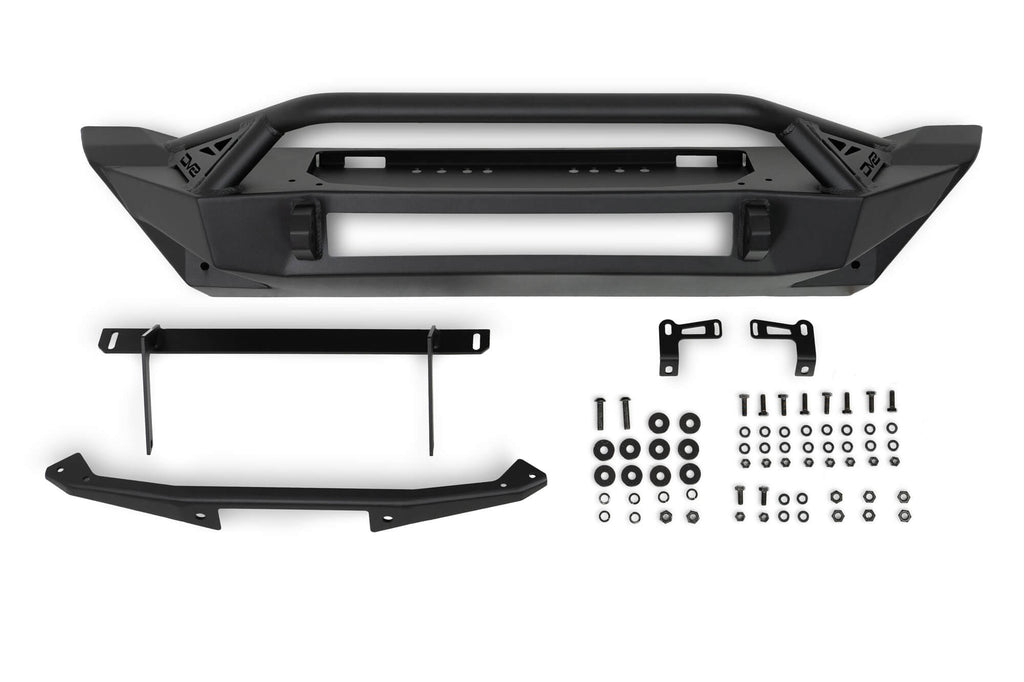 2007 2025 Jeep GladiatorJT Wrangler JK JKU JL JLU Fs 1 Series Stubby Front Bumper DV8 Offroad